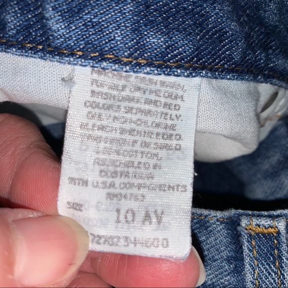 Chic Vintage Blue Jeans Size 10 - Picture 4 of 7